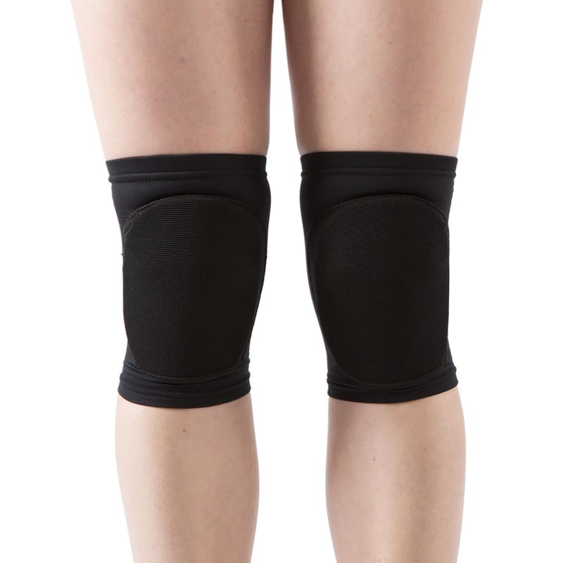 DANCE YOU DANCEYOU Dance Knee Pads Hard Sponge Volleyball Knee Brace for Big Kid Teen Adults Football Pole Dancer Workout Knee Protector  Black  XL - Image 2