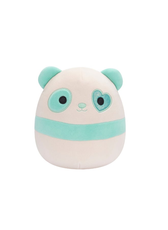 Squishmallows - 5 inch Schwindt the Panda , Officially Licensed Kellytoy Plush Toy, Colorful Soft Toy, Gift for Kids, Girls & Boys Washable Squishy Stuff Toy Multicolor All Age - Image 1