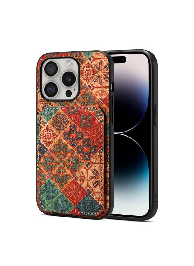 HuHa Case Cover For iPhone 16 Pro Max Dual Card Slot Holder Phone Case(Winter Blue) 