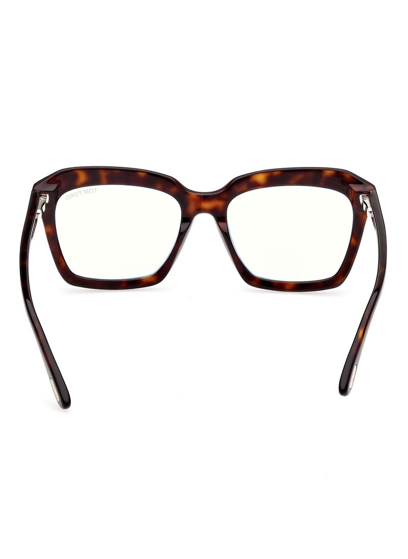 TOM FORD - Women's Asymmetrical Eyeglass Frame - FT5847-B05254 - Lens Size: 54 Mm - Image 1