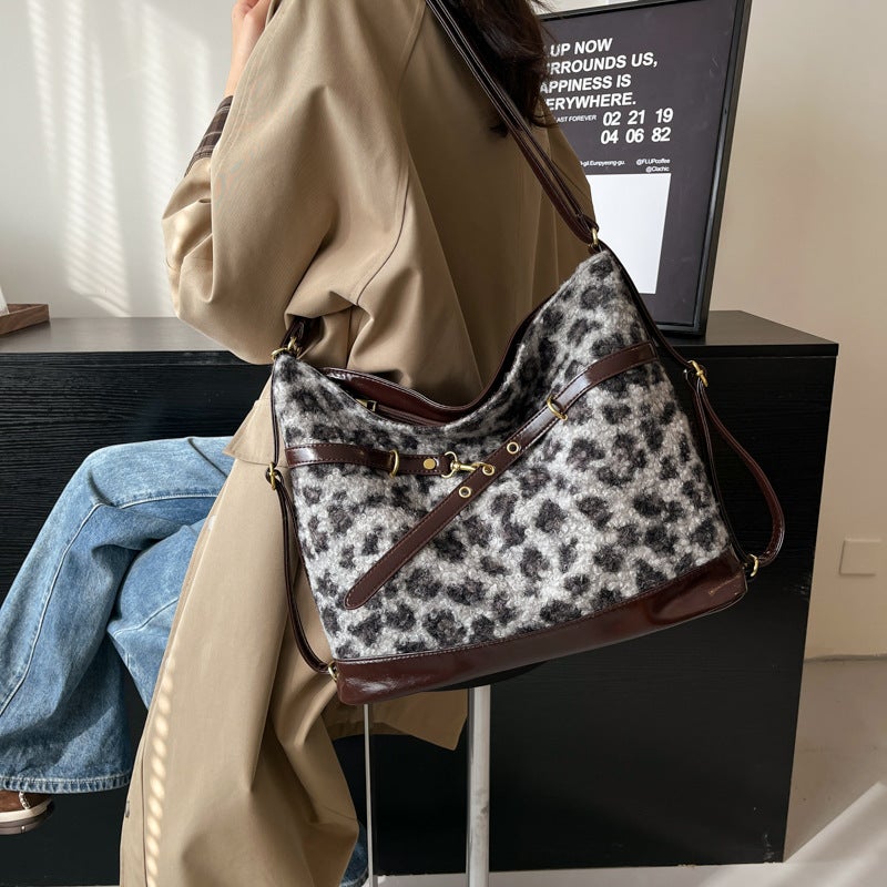 Large Capacity High-Class Denim Bag Women'S Casual Crossbody Bag Shoulder Bag All-Match Commuter Bag - Image 3
