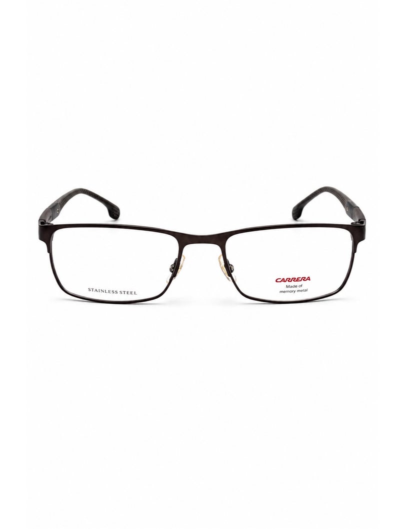 كاريرا إطار نظارات طبية رجالي CARRERA 8849 VZH 55، إطار كامل من الفولاذ المقاوم للصدأ، نظارات خفيفة الوزن ومناسبة لتركيب العدسات الطبية، لون برونزي مطفي، مقاس 55-18-140 مم. - Image 1