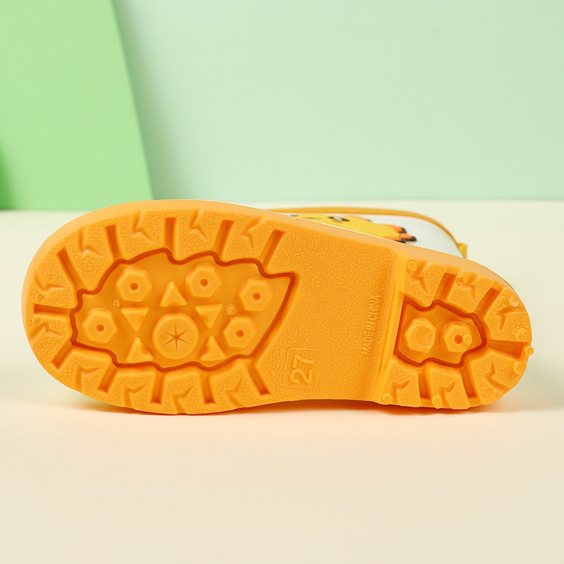 South Korea Rain Boots Children Rain Boots Kindergarten Rubber Shoes Cute Princess Non-Slip Baby Kids Boys Girls Waterproof - Image 5
