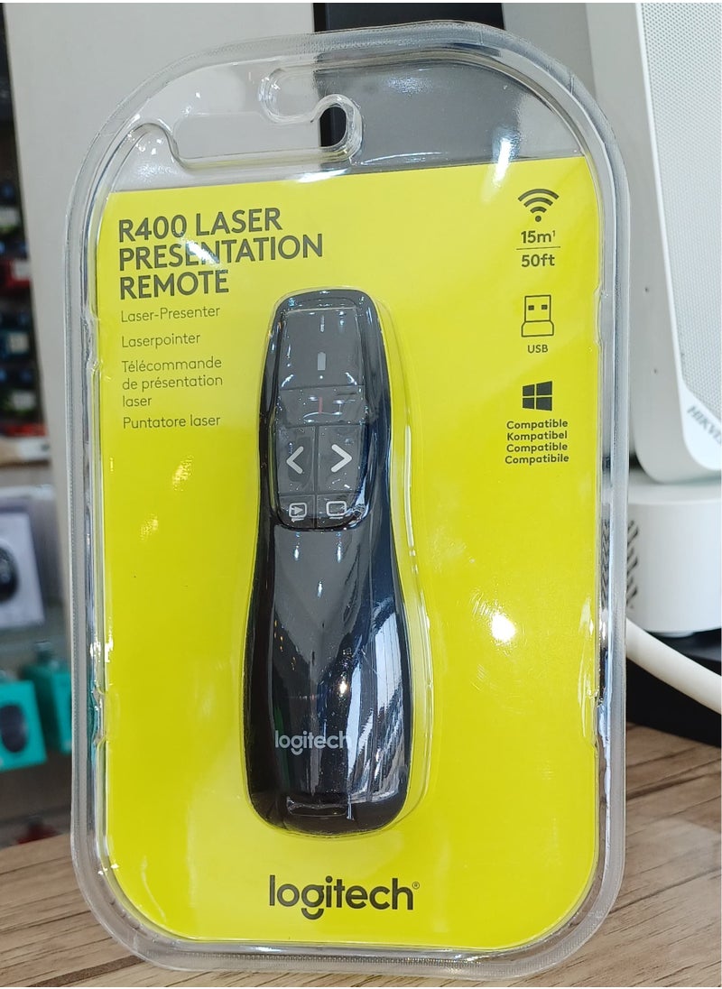 Logitech - LOGITECH R400 LASER PRESENTATION REMOTE - Image 1