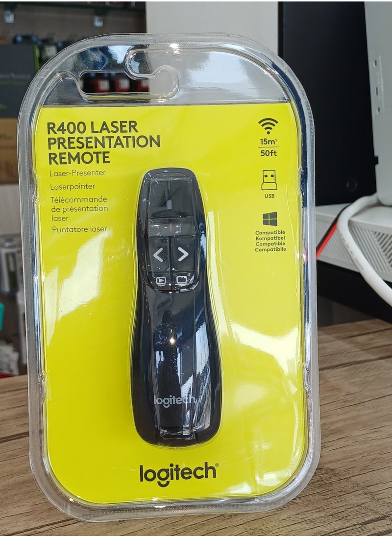 Logitech - LOGITECH R400 LASER PRESENTATION REMOTE - Image 1