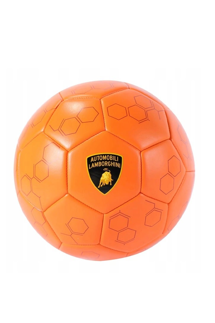 LAMBORGHINI Lamborghini Official 5 Size Soccer Ball-Orange - Image 1