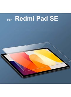ماركة غير محددة واقي شاشة لجهاز ردمي باد اس اي 11 انش (11بوصة, Redmi Pad SE)، طبقة من الزجاج المقوى- شفاف  - Image 4