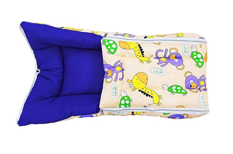 CUSTOMARY Baby 2 in 1 Sleeping Bag/Carry Bag/Bedding Set/Gift Set (0 to 3 Month) (Baby-Peach) - Image 2
