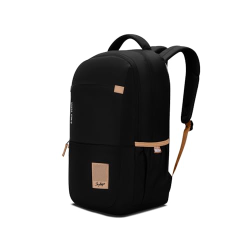 Skybags Zinex 01 30L Laptop Backpack (Black) - Image 1
