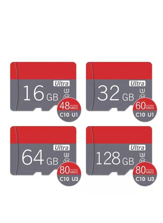 High-speed Mobile Phone Memory Card 8G-16G-32G-128G TF Card Memory Card U3 Good Board Digital Memory Card-Capacity:64GU3 Solid Belt  - Image 3