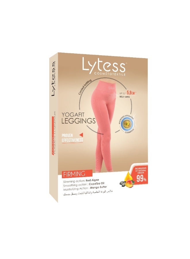Lytess ليجنز يوجا فيت للتخسيس، وردي L/Xl - Image 1