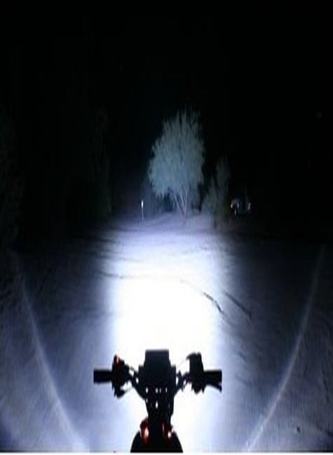 A2D 6000k 6LED Super Bright Cree LED Bike AUX Lights White Set of 2 For bike of Fazer FI - Image 4