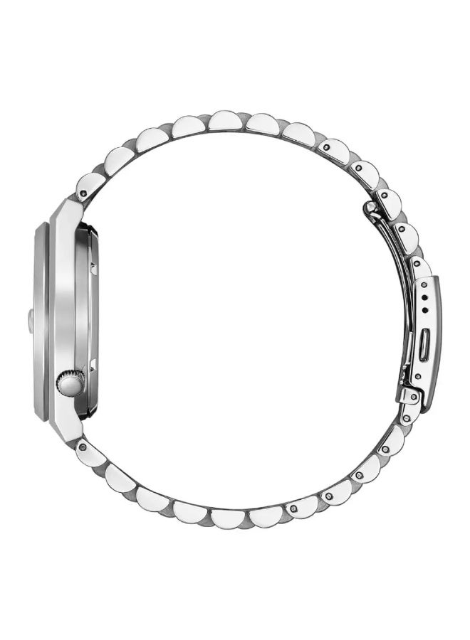 سيتيزن ساعة سيتيزن تسويوسا ميكانيكية من زجاج الياقوت كامي باللون الأزرق NJ0151-88L - Image 3