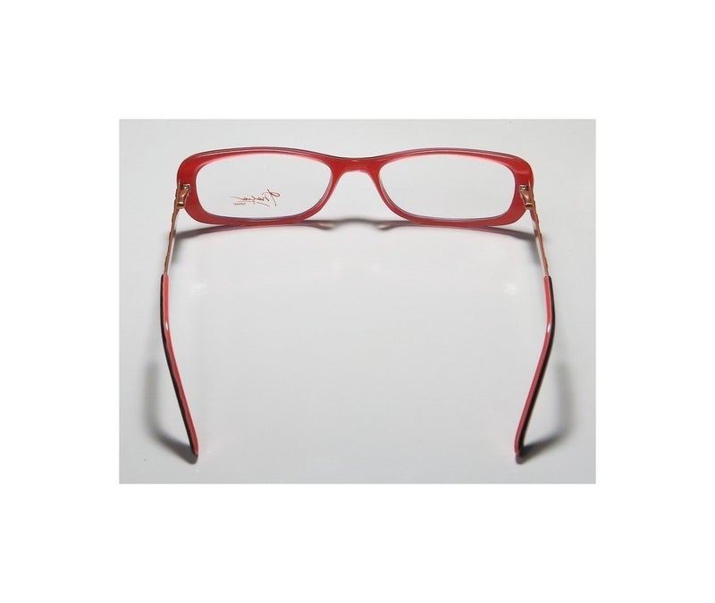 THALIA SODI Thalia Abeja For Ladies/Women Designer Full-Rim Shape Flexible Hinges Spectacular Vision Care Genuine Eyeglasses/Glasses (48-16-135, Purple/Coral) - Image 5