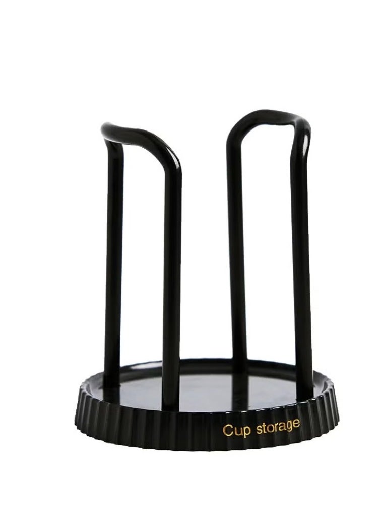 wnnualo Paper Cup Holder, Disposable Cup And Lid Holder Organizer, Coffee Cup Dispenser For Counter, Organizer Station for Coffee Milk Tea Shop Restaurant Office Bathroom  - Image 1