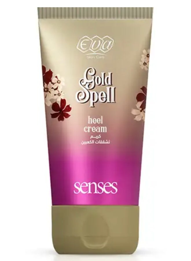 Eva Senses Heel Cream Gold Spell (60ml) : Intensive Treatment for Dry, Cracked Heels