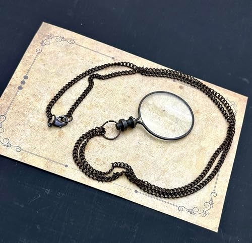 geekgifts Pocket Monocle, Magnifying Monocle, Pocket Magnifying Glass - Steampunk Retro Gift & Keepsake - Pocket Monocle Costume - Pocket Magnifiers Handmade - Image 3