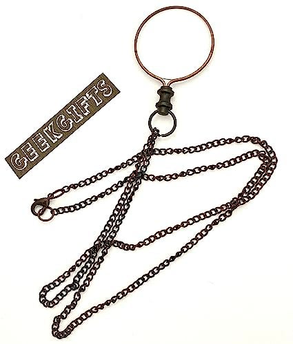 geekgifts Pocket Monocle, Magnifying Monocle, Pocket Magnifying Glass - Steampunk Retro Gift & Keepsake - Pocket Monocle Costume - Pocket Magnifiers Handmade - Image 5