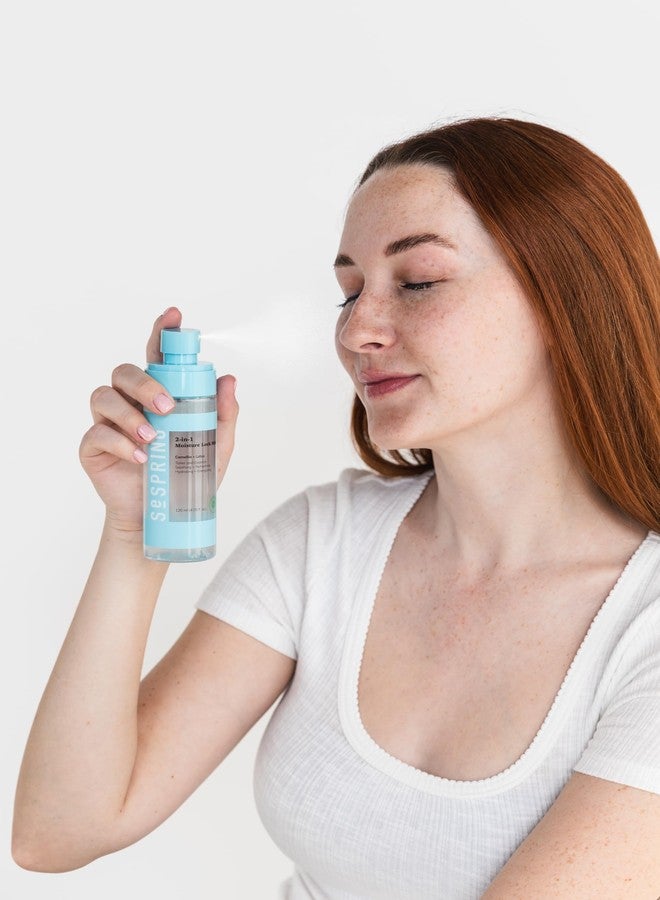 SESPRING 2-in-1 Moisture Lock Mist, Facial Toner & Essence, Korean Skin Care, Formulated with Camellia and Lotus, Korean Toner, Clean Beauty, Vegan, Cruelty Free, and Paraben Free (4.05 Fl Oz) - Image 4