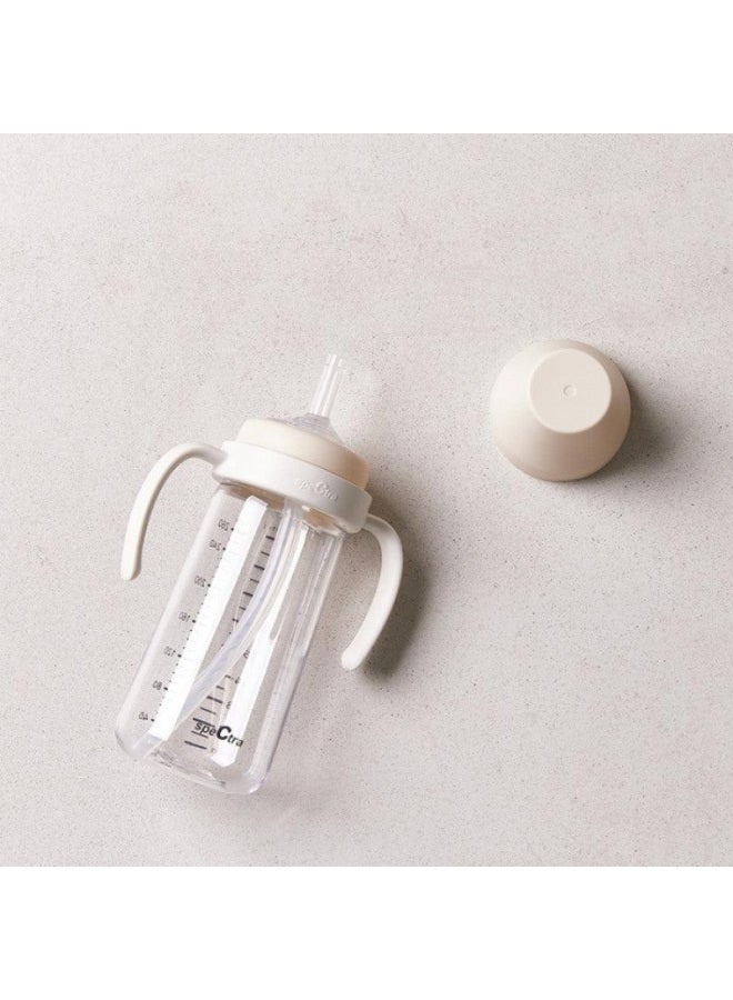 Spectra PA Baby Bottle - Cream Pink - 260 Ml - Image 3