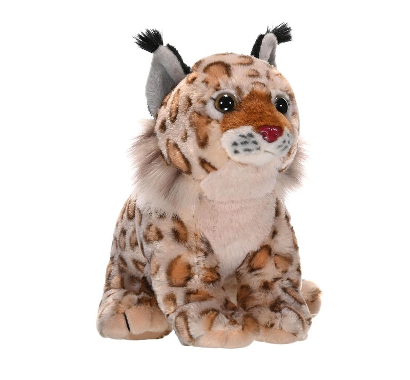 Wild Republic Bobcat Plush, Stuffed Animal, Plush Toy, Gifts for Kids, Cuddlekins 12 Inches - Image 1