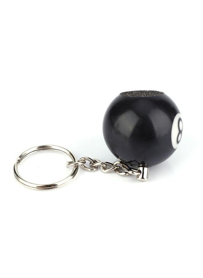 Thoraya Billiard Shape Pool Cue Tips Trimmer Shaper Key Chain Scuffer Burnisher Table Tool(No.8)  - Image 2