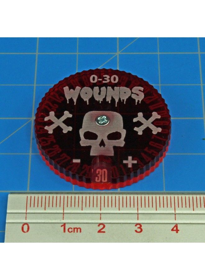 LITKO قرص الجروح مرقم 0 30 باللون الوردي الفلوري والأحمر الشفاف (2) - Image 4