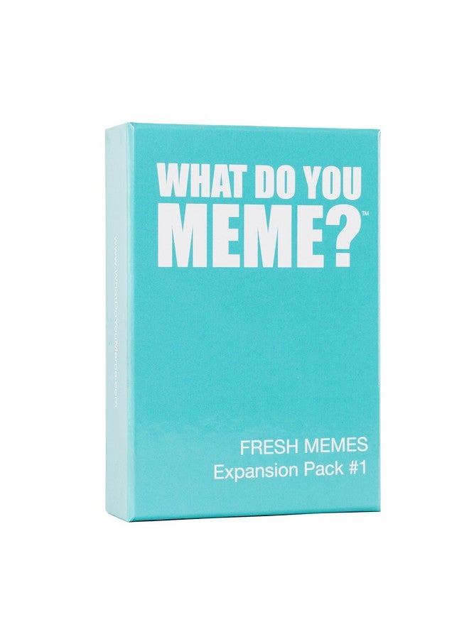 WHAT DO YOU MEME? Fresh Memes #1 Expansion Pack Designed to be Added to Core Game - Image 1
