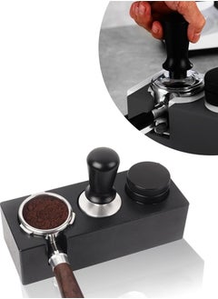 Topyich Coffee Filter Tamper Holder,Espresso Tamper Stand ABS Plastic Tamping Station for 51/54/58mm Portafilters Non Slip for Cafe Coffee Espresso Machine Accessories- 3 Holes  - Image 2