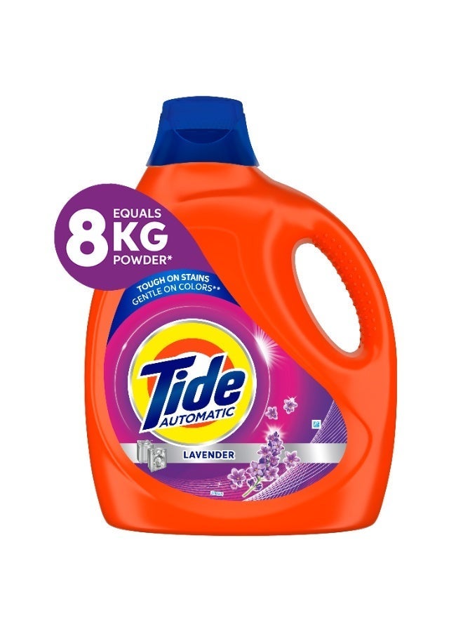 Tide Automatic Gel Detergent Lavender equals to 8kg powder