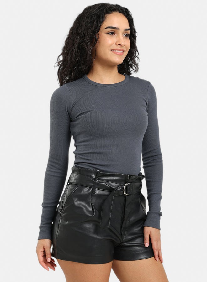 Carina Ribbed Long Sleeves Top - Image 4