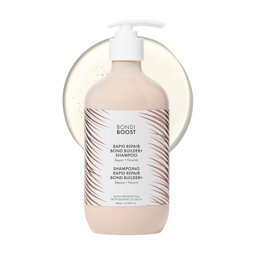 BONDIBOOST Rapid Repair Bond Builder + Shampoo for Damaged Hair [16.90 fl oz], Strengthening Formula for Restoring + Rebuilding Hair, Deep Conditioning + Nourishing Treatment for Healthier Results - Image 1