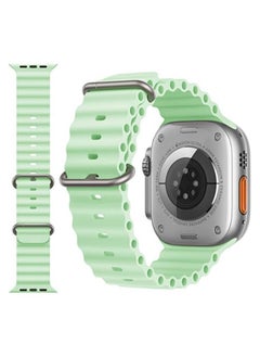 ELTRAZONE Sport New Silicone Band Compatible with Apple Watch Ultra Ocean 42/44/45/49mm Strap for iWatch Series Ultra 8 7 6 5 SE  - Image 2