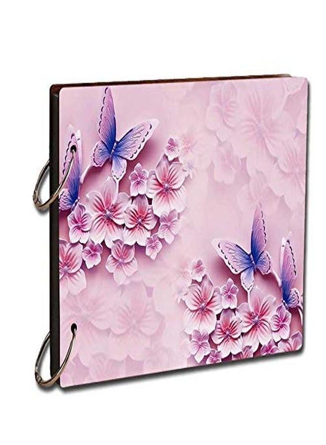 PRINTELLIGENT Wood Photo Album (22 x 16 x 4 cm, Multicolour) - Image 1