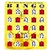 MR CHIPS JamProof EasyRead QuickClear Large Print Fingertip Slide Bingo Cards with Sliding Windows 10 Pack in Gold Rush Style - Image 2