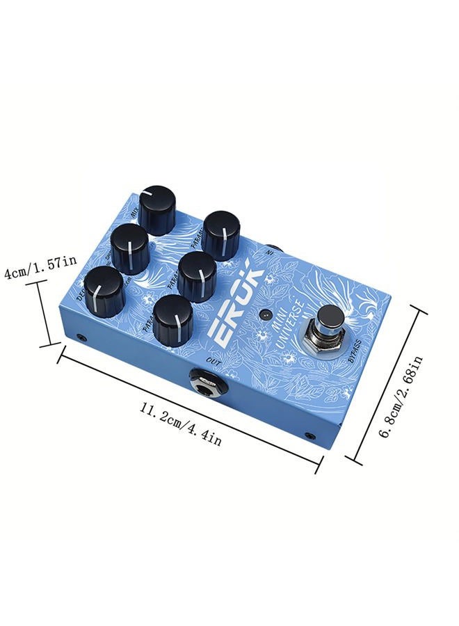 EROK Mini Universe Reverb Pedal 9 Reverb Effects Room/Shimmer/Lofi/Spring Reveb Effect Pedals Electric Guitar Pedal - Image 5