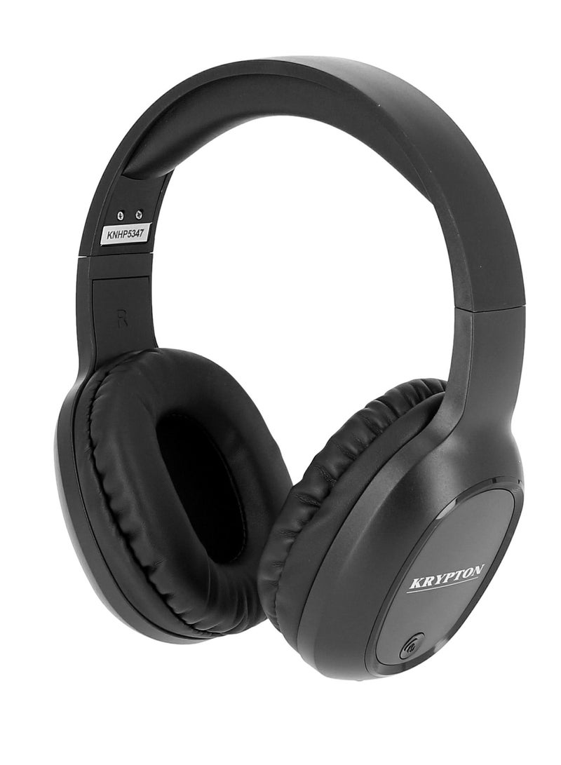 KRYPTON Bluetooth Headphone with 3.5mm Wired Mode and 10 Hours Battery Powered - Image 1
