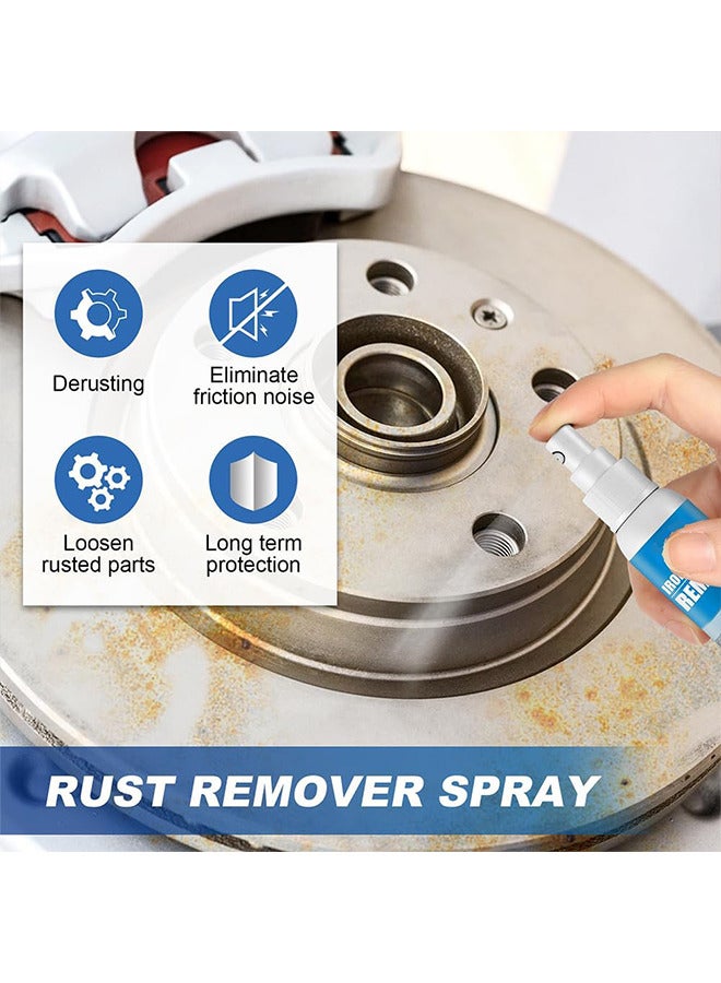 OUHOE Iron Powder Rust Remover Spray, Car Rust Removal Spray, Metal Surface Chrome Paint Car Cleaning, Multi-Purpose Car Rust Remover Spray, Car Wheel Rust Remover, For Rust Removal Of Various Metals, 100ML - Image 4