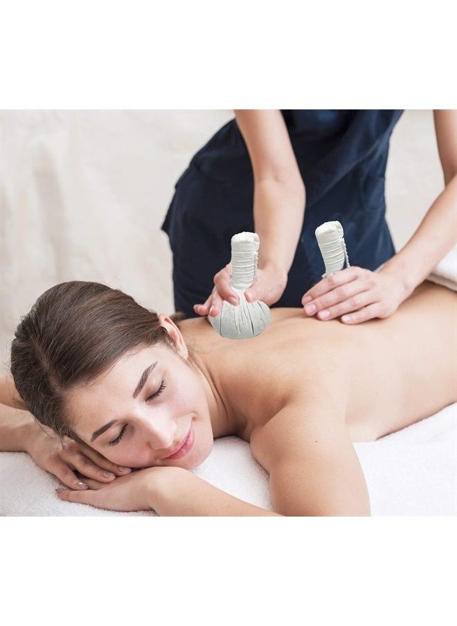 Heavens Tvcz Thai Herbal Balls Spa Hot Compress Ball Massage for Body Relaxing Spa Aroma Relaxes Ball Natural Products Professional and Refreshes Your Body-Mind  - Image 1