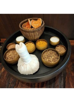 Heavens Tvcz Thai Herbal Balls Spa Hot Compress Ball Massage for Body Relaxing Spa Aroma Relaxes Ball Natural Products Professional and Refreshes Your Body-Mind  - Image 2