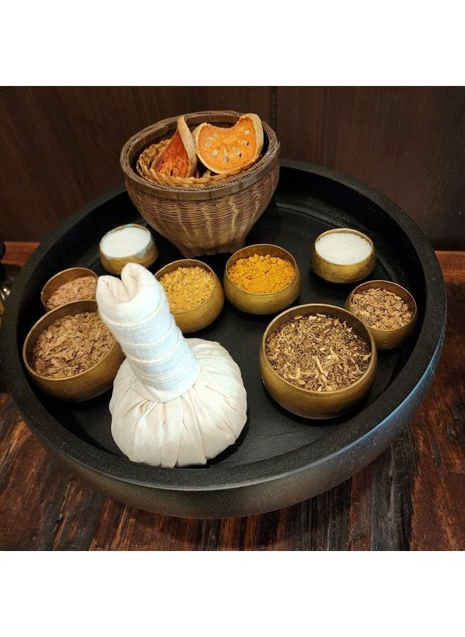Heavens Tvcz Thai Herbal Balls Spa Hot Compress Ball Massage for Body Relaxing Spa Aroma Relaxes Ball Natural Products Professional and Refreshes Your Body-Mind  - Image 2