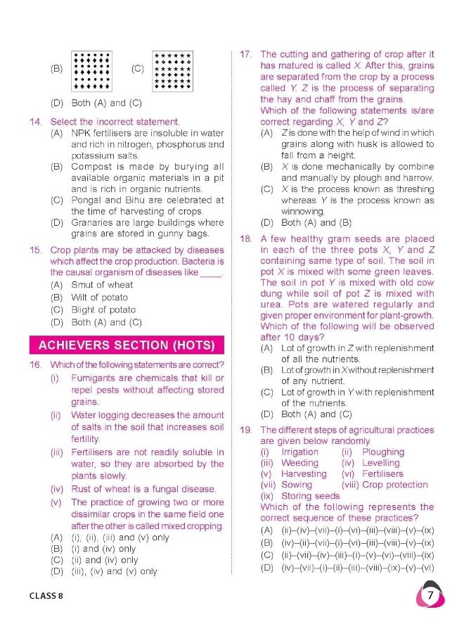 MTG National Science Olympiad (NSO) Workbook for Class 8 - Quick Recap, MCQs, Previous Years Solved Paper and Achievers Section - SOF Olympiad Preparation Books For 2023-2024 Exam ANIL AHLAWAT  - Image 4