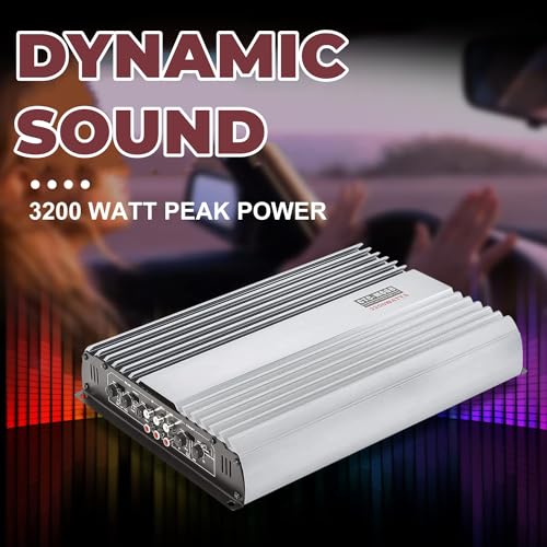 YaeCCC 3200W 12V 4 Channel Car Amplifier Stereo Power Amp Audio 4CH Bass Sub Woofer - Image 4