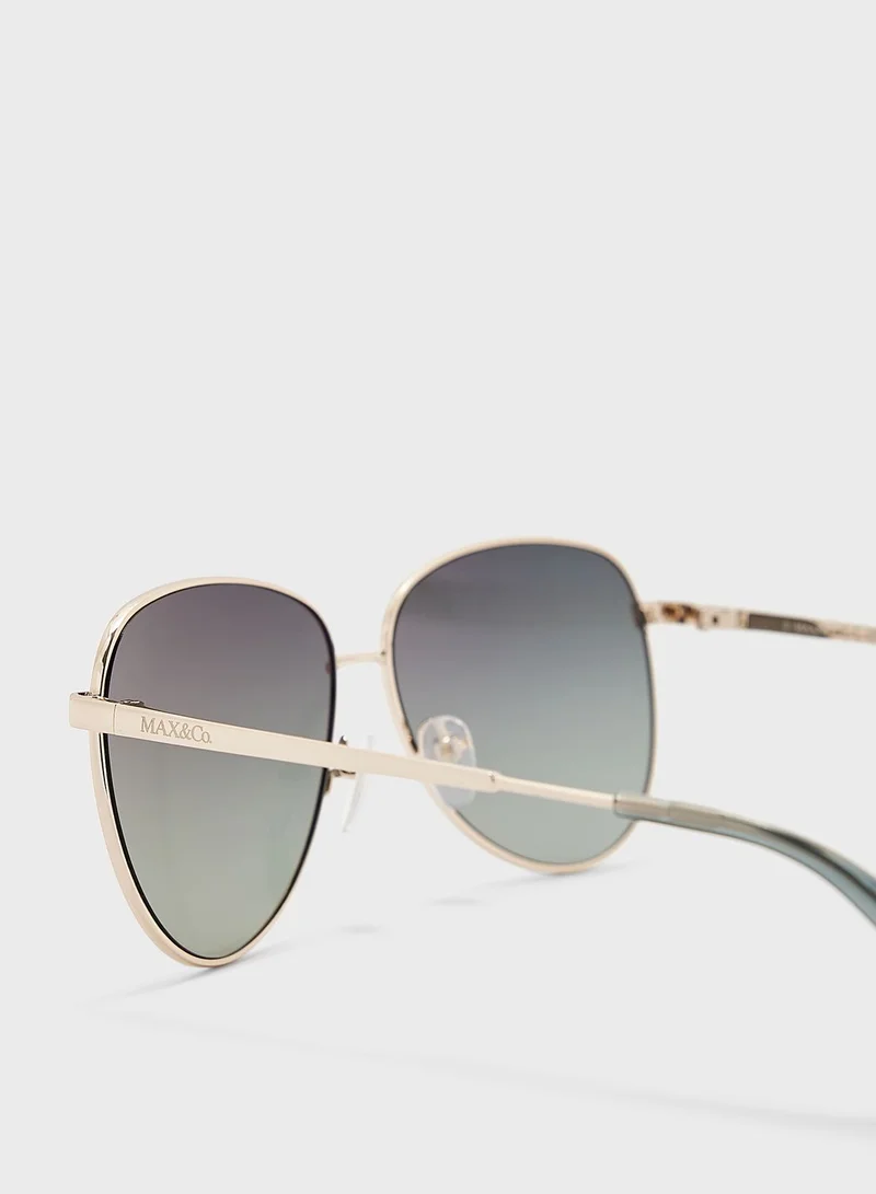 MAXCO Oversized Sunglasses