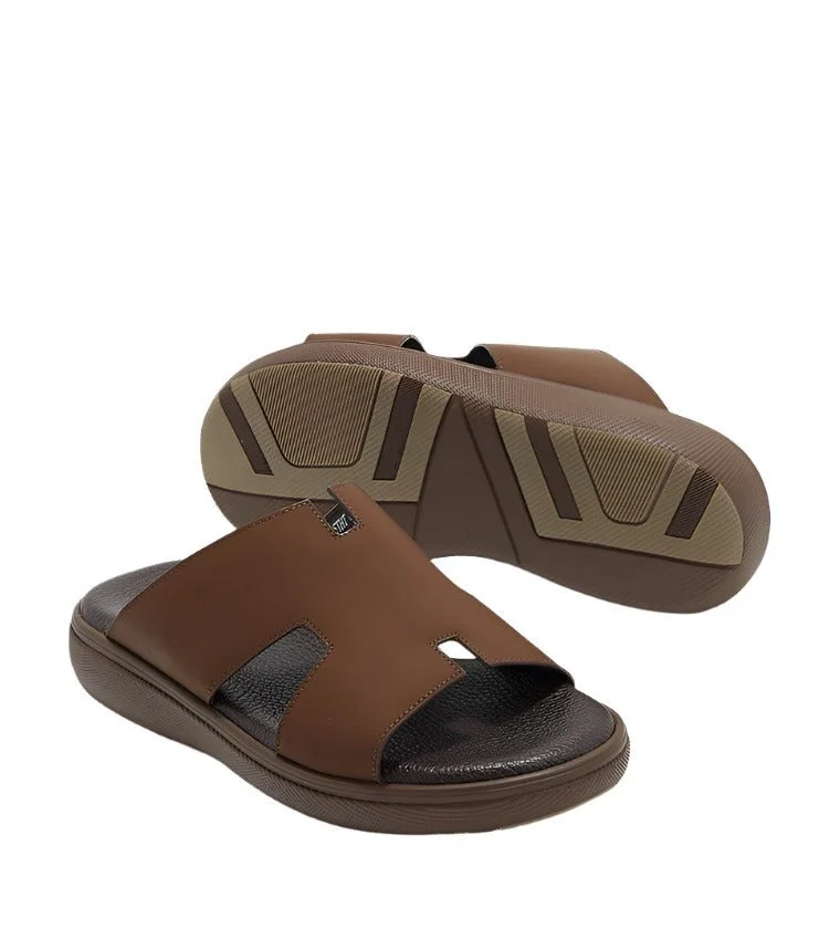 ستيف مادن Men's Arabic Sandals Brown Men's Sandals