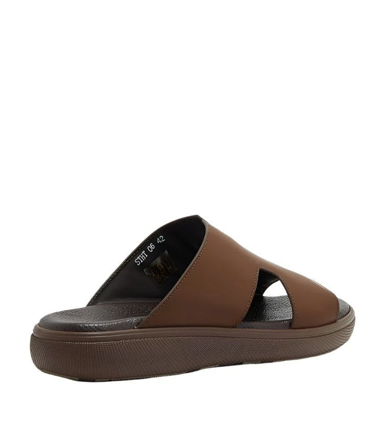 ستيف مادن Men's Arabic Sandals Brown Men's Sandals