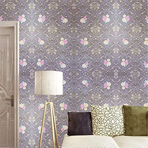 ELTON Wall Stickers DIY Wallpaper Luxury Self Adhesive Decals Living Room Bedroom Decoration Furniture Makeover Damask Flower (45 x 300 cm) - Image 2
