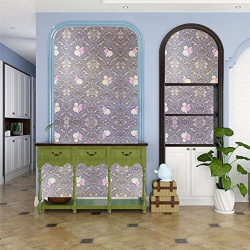 ELTON Wall Stickers DIY Wallpaper Luxury Self Adhesive Decals Living Room Bedroom Decoration Furniture Makeover Damask Flower (45 x 300 cm) - Image 4