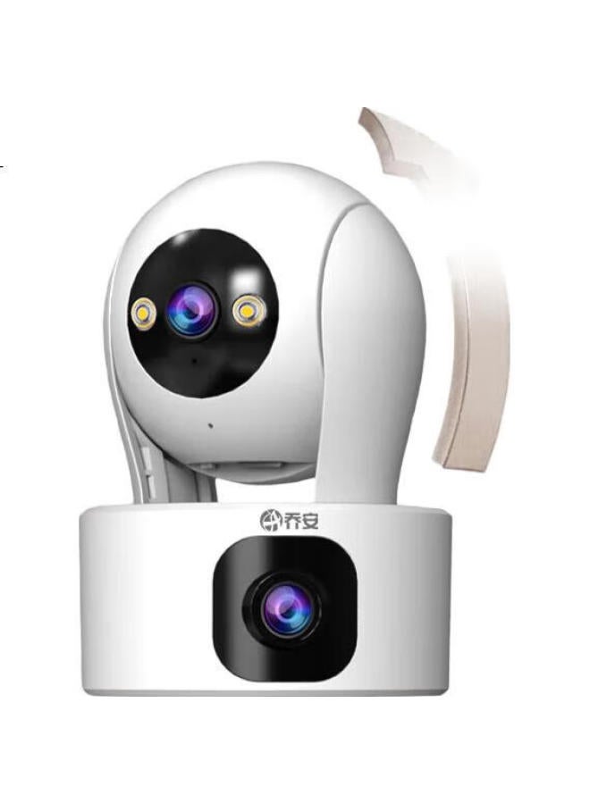 Jooan Dual Camera 16Mp Wireless Wifi Network Hd Night Vision Surveillance Camera 360° Panoramic Home Ai Monitoring With Night Vision Panoramic Cloud Platform For Remote Monitoring - Image 2