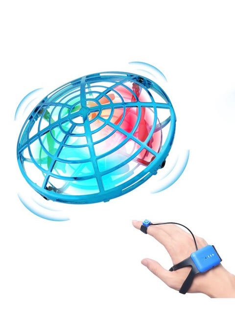 طائرة بدون طيار للأطفال ، لعبة طائرة صغيرة على شكل UFO ، هدايا رائعة لأعياد الميلاد والمهرجانات للأولاد أو الفتيات مع 5 مستشعرات لتجنب العوائق ، 3 أوضاع للسرعة تحوم في رحلة 360 درجة
